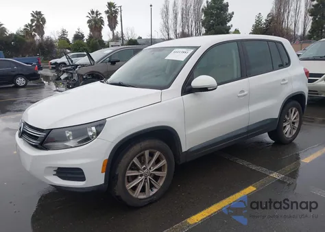 2014 Volkswagen Tiguan Se z USA, uszkodzony, nr VIN WVGAV3AX6EW500683